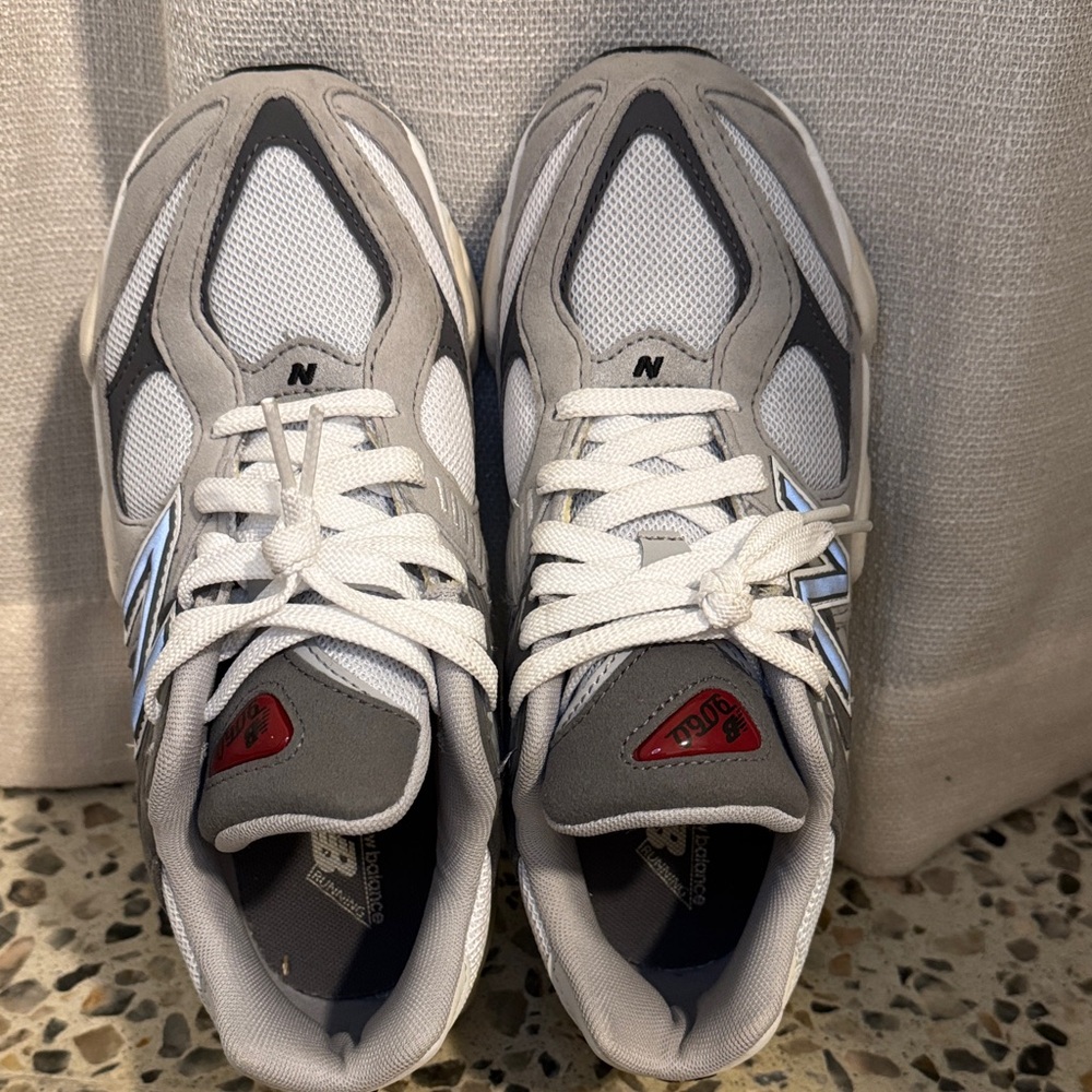 New Balance Kids Sneakers - Gray and White